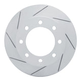Dynamic Friction 2005-2012 Ford F-350 Super Duty 4WD Front Left Slotted Geoperformance Rotor by Dynamic Friction Company 810-54198L