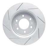 Dynamic Friction 2007-2021 Ford F-150 4WD Front Right Slotted Geoperformance Rotor by Dynamic Friction Company 810-54204R