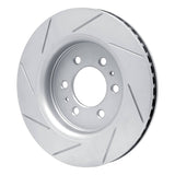 Dynamic Friction 2007-2021 Ford F-150 4WD Front Right Slotted Geoperformance Rotor by Dynamic Friction Company 810-54204R