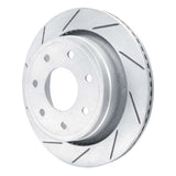 Dynamic Friction 2012-2014 Ford F-150 RWD Rear Left Slotted Geoperformance Rotor by Dynamic Friction Company 810-54218L