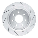 Dynamic Friction 2012-2014 Ford F-150 RWD Rear Left Slotted Geoperformance Rotor by Dynamic Friction Company 810-54218L