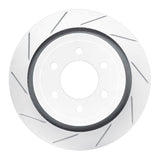 Dynamic Friction 2012-2020 Ford F-150 RWD Rear Left Slotted Geoperformance Rotor by Dynamic Friction Company 810-54220L