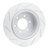 Dynamic Friction 2012-2020 Ford F-150 RWD Rear Left Slotted Geoperformance Rotor by Dynamic Friction Company 810-54220L