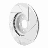 Dynamic Friction 2013-2020 Ford Special Service Police Sedan Front Left Slotted Geoperformance Rotor by Dynamic Friction Company 810-54259L