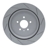 Dynamic Friction 2013-2014 Ford Mustang Rear Left Slotted Geoperformance Rotor by Dynamic Friction Company 810-54260L