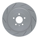 Dynamic Friction 2013-2014 Ford Mustang Rear Left Slotted Geoperformance Rotor by Dynamic Friction Company 810-54260L