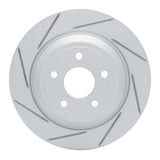 Dynamic Friction 2016-2025 Ford Escape Rear Left Slotted Geoperformance Rotor by Dynamic Friction Company 810-54262L