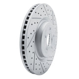 Dynamic Friction 2019-2024 Ford Edge Front Right Slotted Geoperformance Rotor by Dynamic Friction Company 810-54274R
