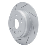 Dynamic Friction 1999-2011 Acura TL Rear Left Slotted Geoperformance Rotor by Dynamic Friction Company 810-58019L