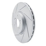 Dynamic Friction 2004-2008 Acura TL Front Left Slotted Geoperformance Rotor by Dynamic Friction Company 810-58020L