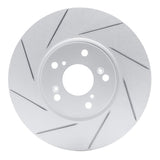 Dynamic Friction 2004-2008 Acura TL Front Left Slotted Geoperformance Rotor by Dynamic Friction Company 810-58020L