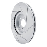 Dynamic Friction 2004-2008 Acura TL Front Left Slotted Geoperformance Rotor by Dynamic Friction Company 810-58020L