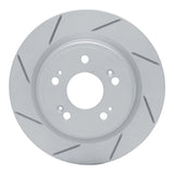 Dynamic Friction 2014-2020 Acura RLX Rear Left Slotted Geoperformance Rotor by Dynamic Friction Company 810-58024L