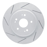 Dynamic Friction 2015-2025 Acura ADX Rear Left Slotted Geoperformance Rotor by Dynamic Friction Company 810-58029L