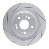 Dynamic Friction 2021-2025 Acura TLX Rear Left Slotted Geoperformance Rotor by Dynamic Friction Company 810-58036L