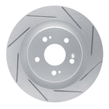 Dynamic Friction 2021-2025 Acura TLX Rear Right Slotted Geoperformance Rotor by Dynamic Friction Company 810-58036R