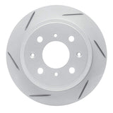 Dynamic Friction 1988-2001 Acura Integra Rear Left Slotted Geoperformance Rotor by Dynamic Friction Company 810-59014L