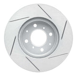 Dynamic Friction 1990-2017 Acura EL Front Left Slotted Geoperformance Rotor by Dynamic Friction Company 810-59016L