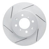 Dynamic Friction 1990-2017 Acura EL Front Left Slotted Geoperformance Rotor by Dynamic Friction Company 810-59016L