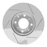 Dynamic Friction 1990-2000 Honda Civic del Sol Front Left Slotted Geoperformance Rotor by Dynamic Friction Company 810-59018L