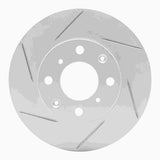 Dynamic Friction 1990-2000 Honda Civic del Sol Front Left Slotted Geoperformance Rotor by Dynamic Friction Company 810-59018L