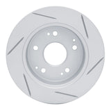 Dynamic Friction 1997-2006 Acura Integra Rear Left Slotted Geoperformance Rotor by Dynamic Friction Company 810-59026L