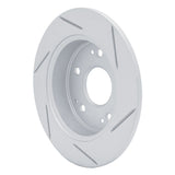 Dynamic Friction 1997-2006 Acura Integra Rear Left Slotted Geoperformance Rotor by Dynamic Friction Company 810-59026L