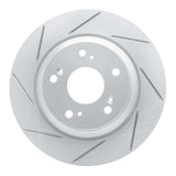 Dynamic Friction 2000-2009 Honda S2000 Rear Left Slotted Geoperformance Rotor by Dynamic Friction Company 810-59028L