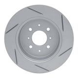 Dynamic Friction 2001-2005 Acura EL Rear Left Slotted Geoperformance Rotor by Dynamic Friction Company 810-59031L
