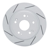 Dynamic Friction 2005-2022 Acura TSX Rear Left Slotted Geoperformance Rotor by Dynamic Friction Company 810-59032L