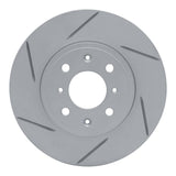 Dynamic Friction 2015-2020 Honda Fit (USA/Canada) Front Left Slotted Geoperformance Rotor by Dynamic Friction Company 810-59038L