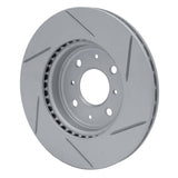 Dynamic Friction 2015-2020 Honda Fit (USA/Canada) Front Left Slotted Geoperformance Rotor by Dynamic Friction Company 810-59038L