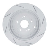Dynamic Friction 2001-2008 Acura MDX Rear Left Slotted Geoperformance Rotor by Dynamic Friction Company 810-59044L