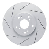 Dynamic Friction 2002-2015 Acura ILX Front Left Slotted Geoperformance Rotor by Dynamic Friction Company 810-59045L