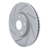 Dynamic Friction 2007-2020 Acura RLX Front Left Slotted Geoperformance Rotor by Dynamic Friction Company 810-59053L