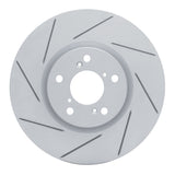 Dynamic Friction 2007-2020 Acura RLX Front Left Slotted Geoperformance Rotor by Dynamic Friction Company 810-59053L