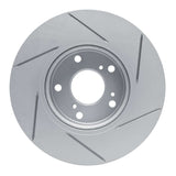 Dynamic Friction 2016-2025 Honda Accord Coupe Front Left Slotted Geoperformance Rotor by Dynamic Friction Company 810-59061L