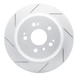 Dynamic Friction 2016-2025 Honda Ridgeline Rear Left Slotted Geoperformance Rotor by Dynamic Friction Company 810-59062L