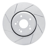 Dynamic Friction 2016-2022 Acura ILX Front Left Slotted Geoperformance Rotor by Dynamic Friction Company 810-59063L
