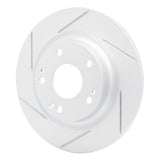 Dynamic Friction 2017-2020 Honda Civic Coupe Rear Left Slotted Geoperformance Rotor by Dynamic Friction Company 810-59068L