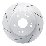 Dynamic Friction 2016-2025 Honda HR-V Rear Left Slotted Geoperformance Rotor by Dynamic Friction Company 810-59071L