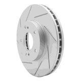 Dynamic Friction 1989-1996 Nissan 300ZX Front Left Slotted Geoperformance Rotor by Dynamic Friction Company 810-67035L