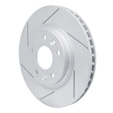 Dynamic Friction 2014-2023 Nissan Leaf Front Left Slotted Geoperformance Rotor by Dynamic Friction Company 810-67106L