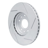 Dynamic Friction 2014-2023 Nissan Leaf Front Left Slotted Geoperformance Rotor by Dynamic Friction Company 810-67106L