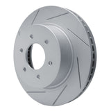 Dynamic Friction 2016-2024 Nissan Titan XD Front Left Slotted Geoperformance Rotor by Dynamic Friction Company 810-67108L