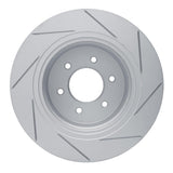 Dynamic Friction 2016-2024 Nissan Titan XD Front Left Slotted Geoperformance Rotor by Dynamic Friction Company 810-67108L
