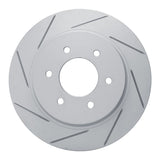 Dynamic Friction 2016-2024 Nissan Titan XD Front Left Slotted Geoperformance Rotor by Dynamic Friction Company 810-67108L