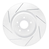Dynamic Friction 2008-2025 Infiniti Q60 Front Left Slotted Geoperformance Rotor by Dynamic Friction Company 810-68012L