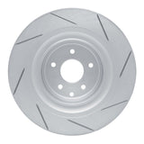 Dynamic Friction 2008-2025 Infiniti G37 Rear Left Slotted Geoperformance Rotor by Dynamic Friction Company 810-68013L