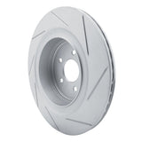 Dynamic Friction 2009-2024 Infiniti QX70 Rear Left Slotted Geoperformance Rotor by Dynamic Friction Company 810-68015L